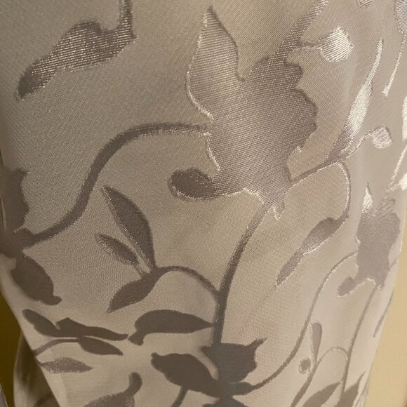 Onyx Nite Formal 2 Piece Grey Evening Gown Size 8 - Picture 7 of 13